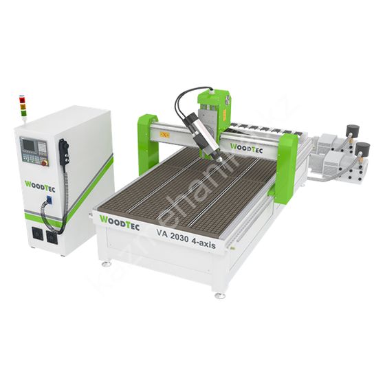 Фрезерно-гравировальный станок с ЧПУ WoodTec VA 2030 4-axis Б/У
