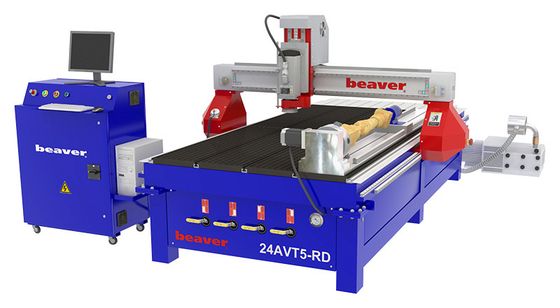 Фрезерный станок с ЧПУ по пластику Beaver 24AVT5-RD125